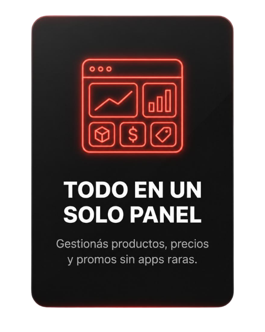 Todo en un solo panel