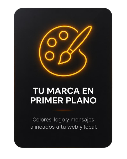 Tu marca en primer plano