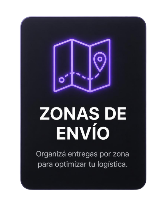 Zonas de envío